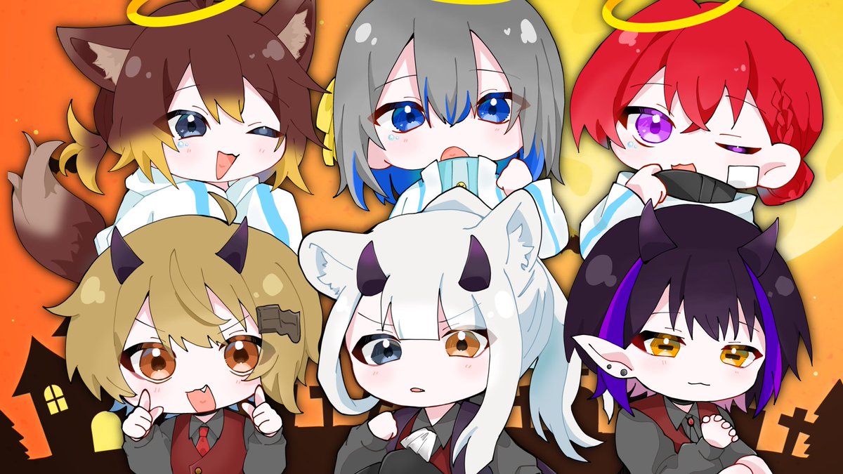 putyosuta_1104's tweet photo. ☠🎃HappyHalloween!🍭🍬

お菓子くれなきゃイタズラしちゃうぞ‼️

#ハロウィン #ぷちょスタ https://t.co/rlpHXMORcm