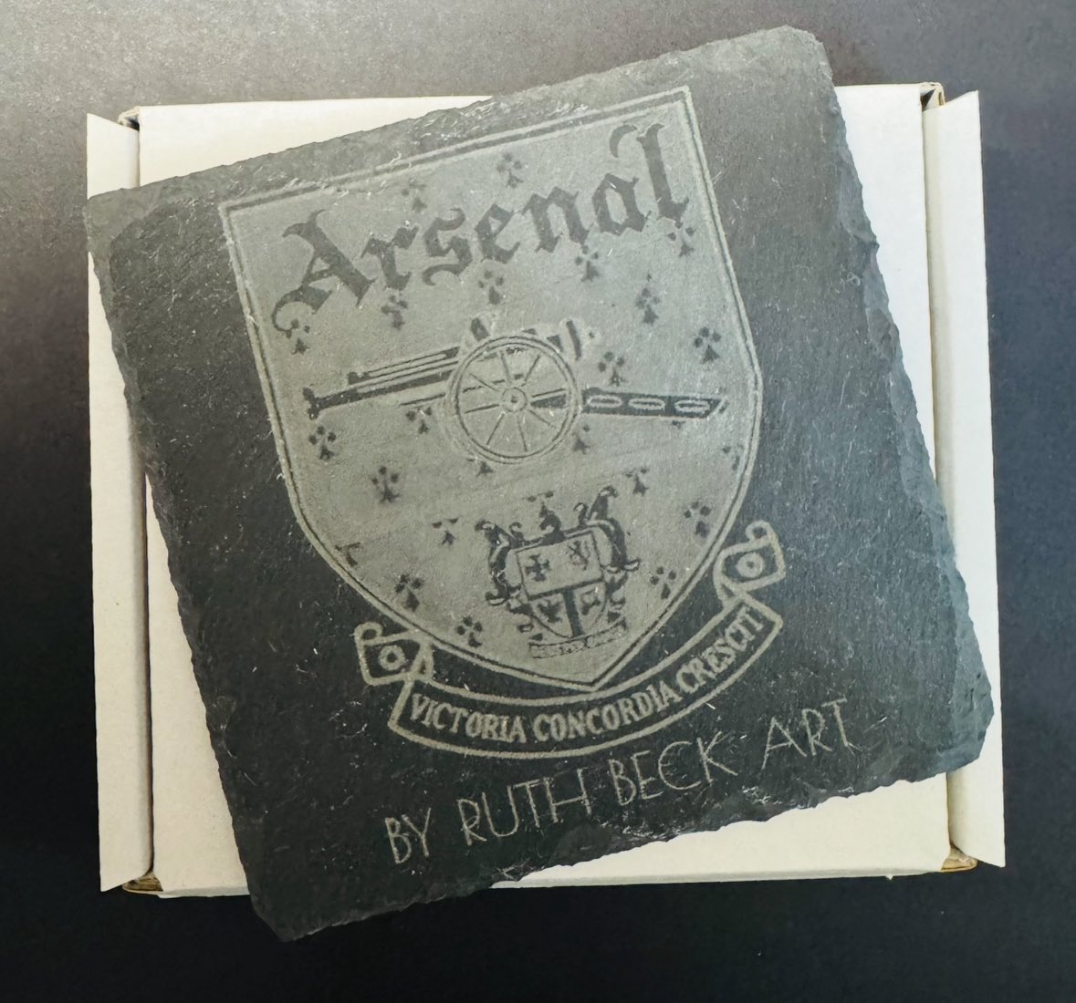 ruthbeckart's tweet image. 🚨 #GIVEAWAY ALERT 🚨 

I’ll give away one of my Slate VCC crest coasters and a NLF pin badge, to a lucky follower after we’ve beaten Burnley.

To enter you must FOLLOW me, LIKE and SHARE this post to be in the draw to win. 

Good luck #BURARS