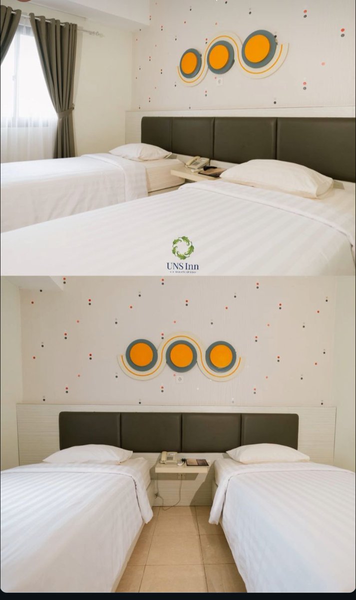 wts 1 kamar hotel uns inn buat tgl 28-29 nov 2025 twin bed inc breakfast
