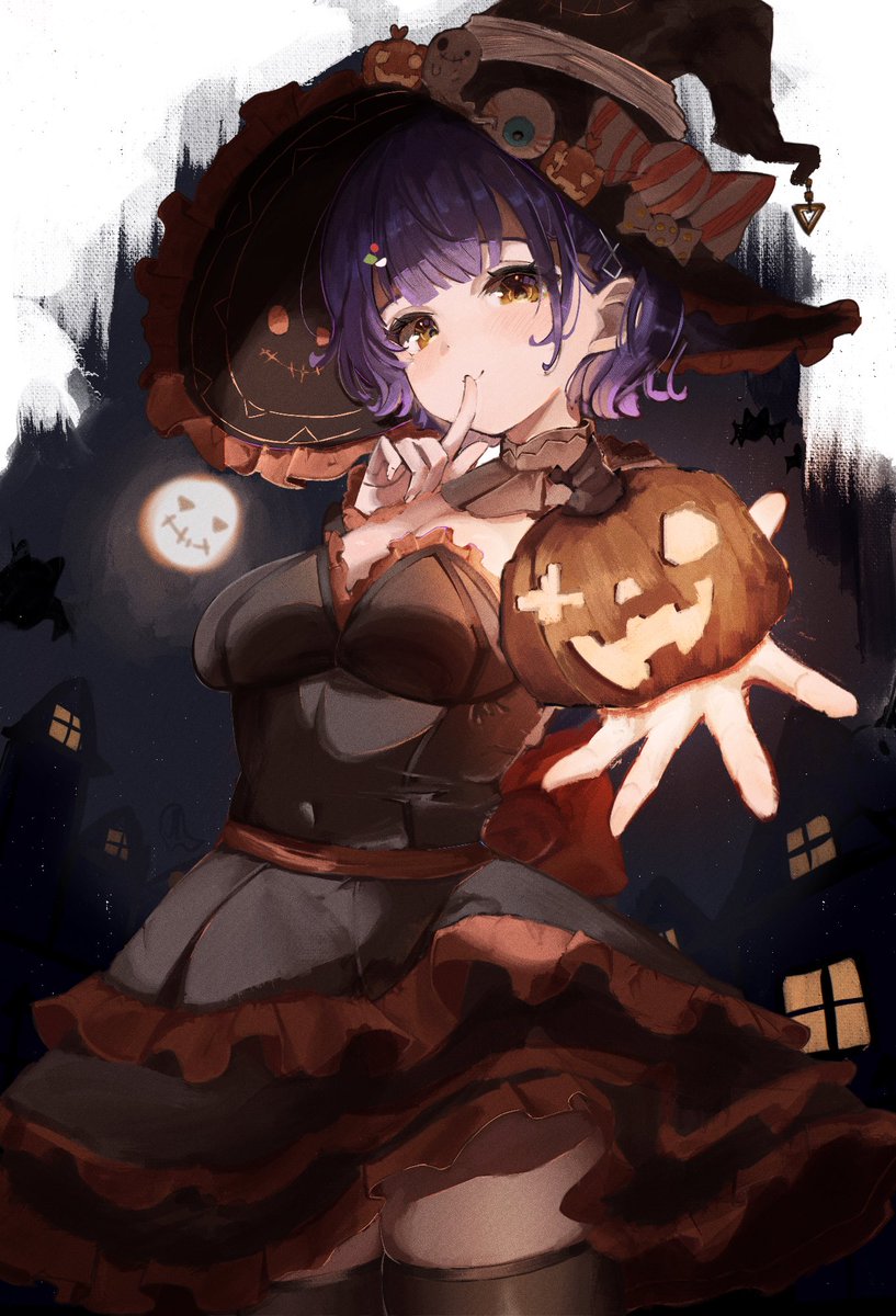 ハッピーハロウィン!!
#すずなあーと　#Halloween