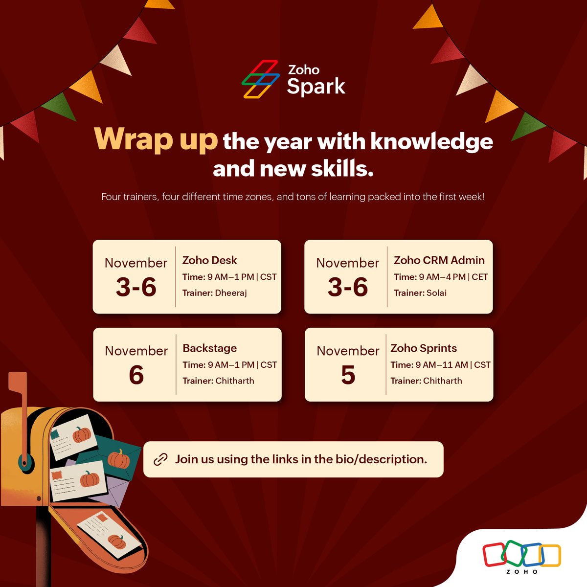 Zoho Spark tweet media