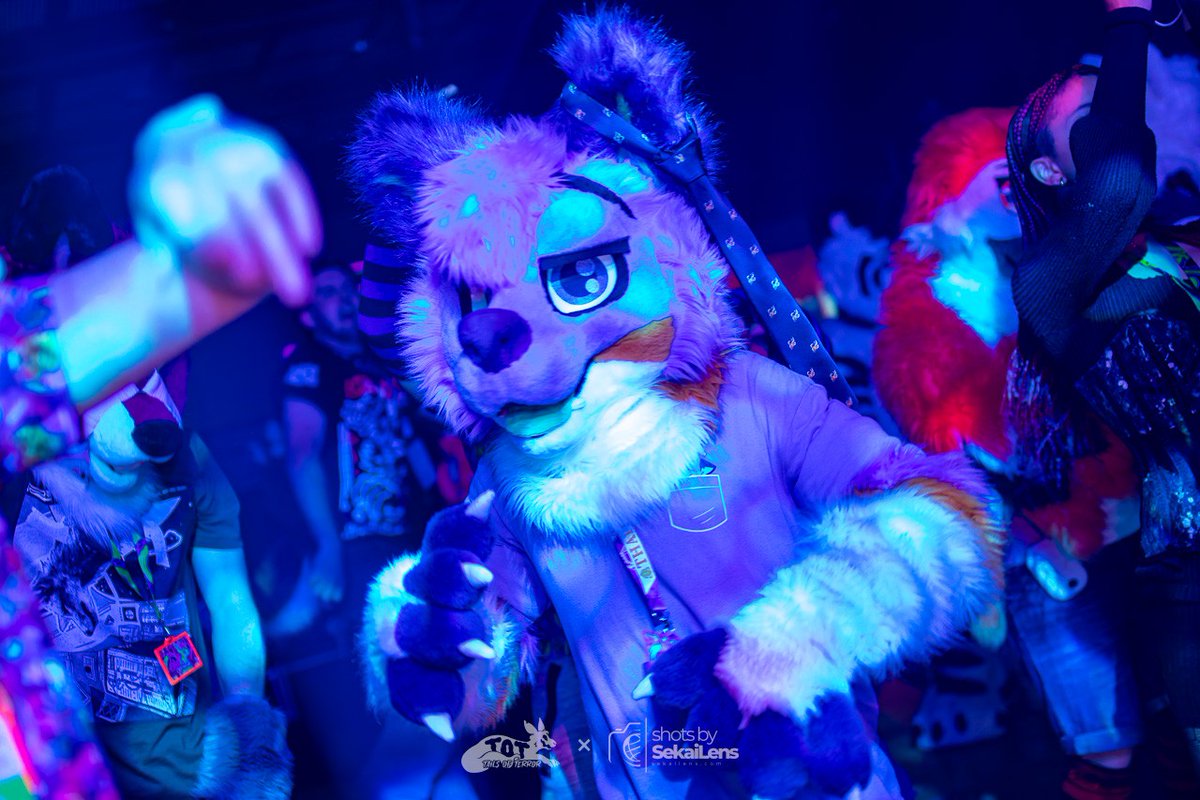 Rave doggy 🐕

📸 <a href="/SekaiLens/">SekaiLens</a> 
#TailsofTerror4 #FursuitFriday