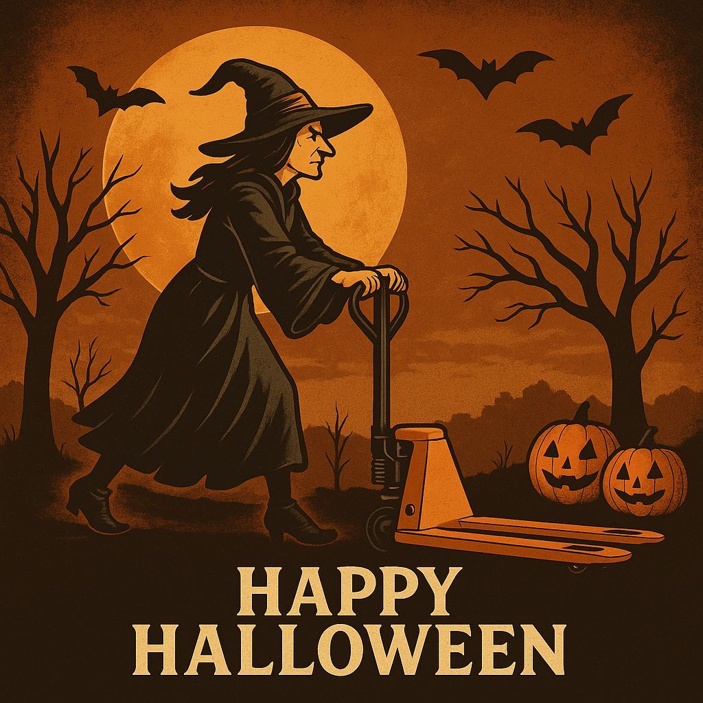 Happy Halloween from Liftruck!

Halloween may be scary but its not as scary as having an unsafe warehouse, stock up on equipment here:
liftruck.co.uk