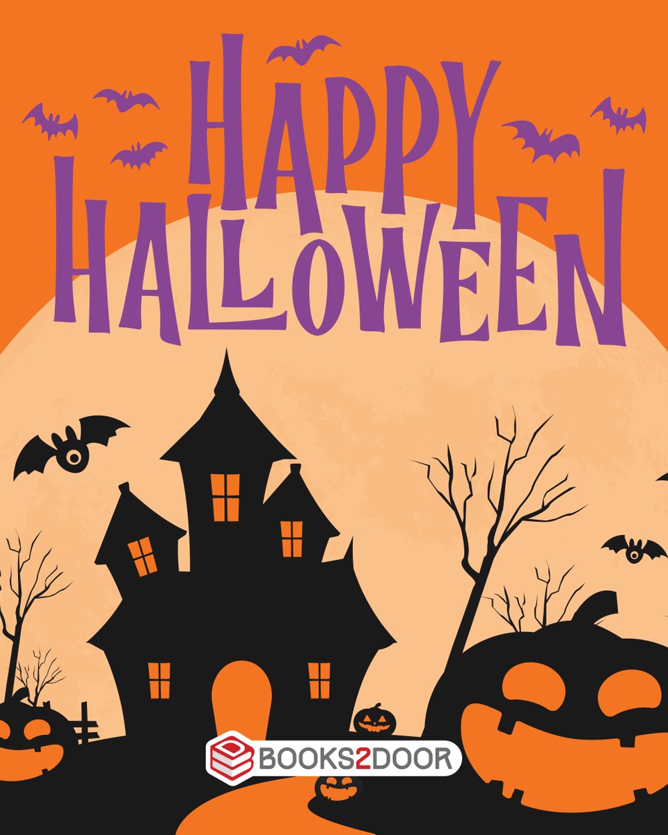 🎃 Happy Halloween, book lovers 🎃 May your pages be eerie, your snacks be sweet, and your costumes be iconic✨ Whether you’re trick-or-treating or curled up with a monster of a book, we hope tonight is full of treats and zero reading slumps. 🦇🍬📖

#Halloween  #Books2Door