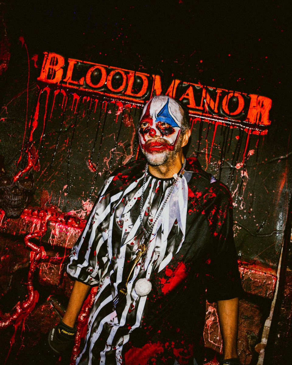 Happy Halloween from New York City's premier haunted attraction — Blood Manor. 🕷️ 
Open ALL weekend — enter if you dare.🩸