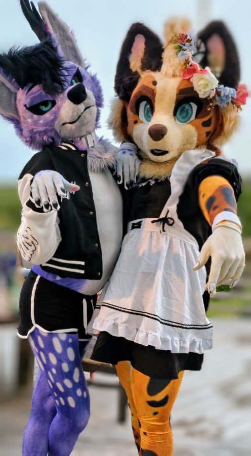 Slaying w <a href="/Ch0codog/">Duff</a> 💅💅#FursuitFriday