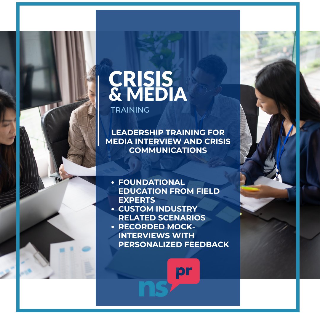 🎤 Ready for the hot seat?
🎯 Media Training + Crisis Readiness
💻 Virtual or In-Person
✨ Bonus: Book now and get a free 1-hour PR Strategy Consult

Don’t wait until it’s trending.
👉 nationalstrategiespublicrelations.com/solutions/cris…

#CrisisReady #MediaTraining #PRStrategy #Leadership #NSPR