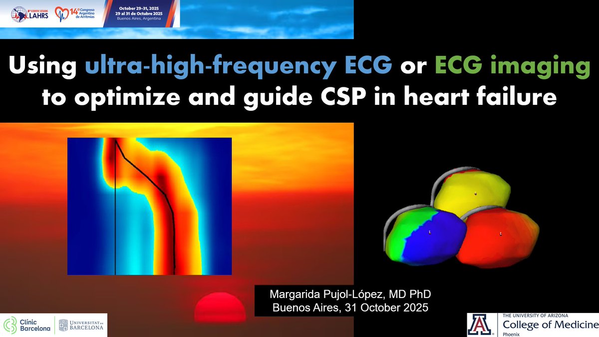 MargaridaPujol's tweet image. Be strict when implanting LBBP for CRT. Follow the EHRA Consensus criteria or make sure that resynchronization is achieved using appropriate tools (UHF-ECG, ECGI, septal flash) #LAHRS25 🌐🗺️