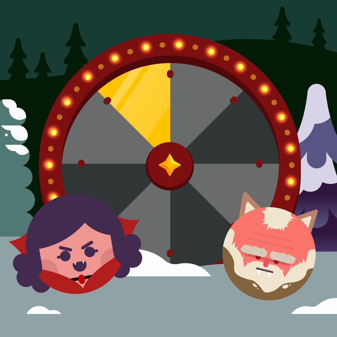 TwoDots's tweet image. Our favorite wheel has a haunting vibe, and we’re all for it! 👻 A Halloween night special has just started, take your chances, Dot Explorers: twodot.onelink.me/5Gbn/PLAY

#TwoDots #TwoDotsGame #Halloween #TrickOrTreat