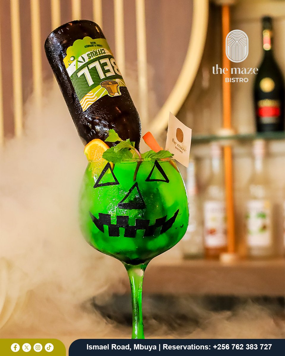 themazebistro's tweet image. 🕸️ Sip if you dare… our Halloween cocktails are here to haunt your taste buds! 🍹🎃 

#SpookySips #HalloweenVibes #TheMazeBistro
