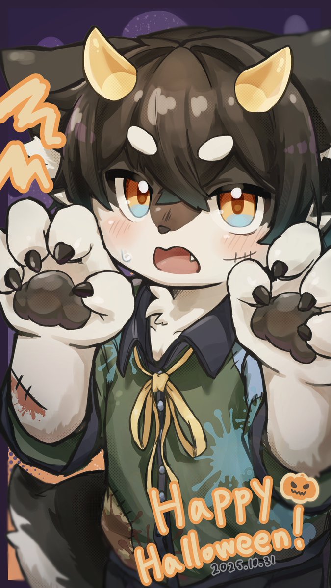 hamkyu_kemo448's tweet image. 「がお～...？」