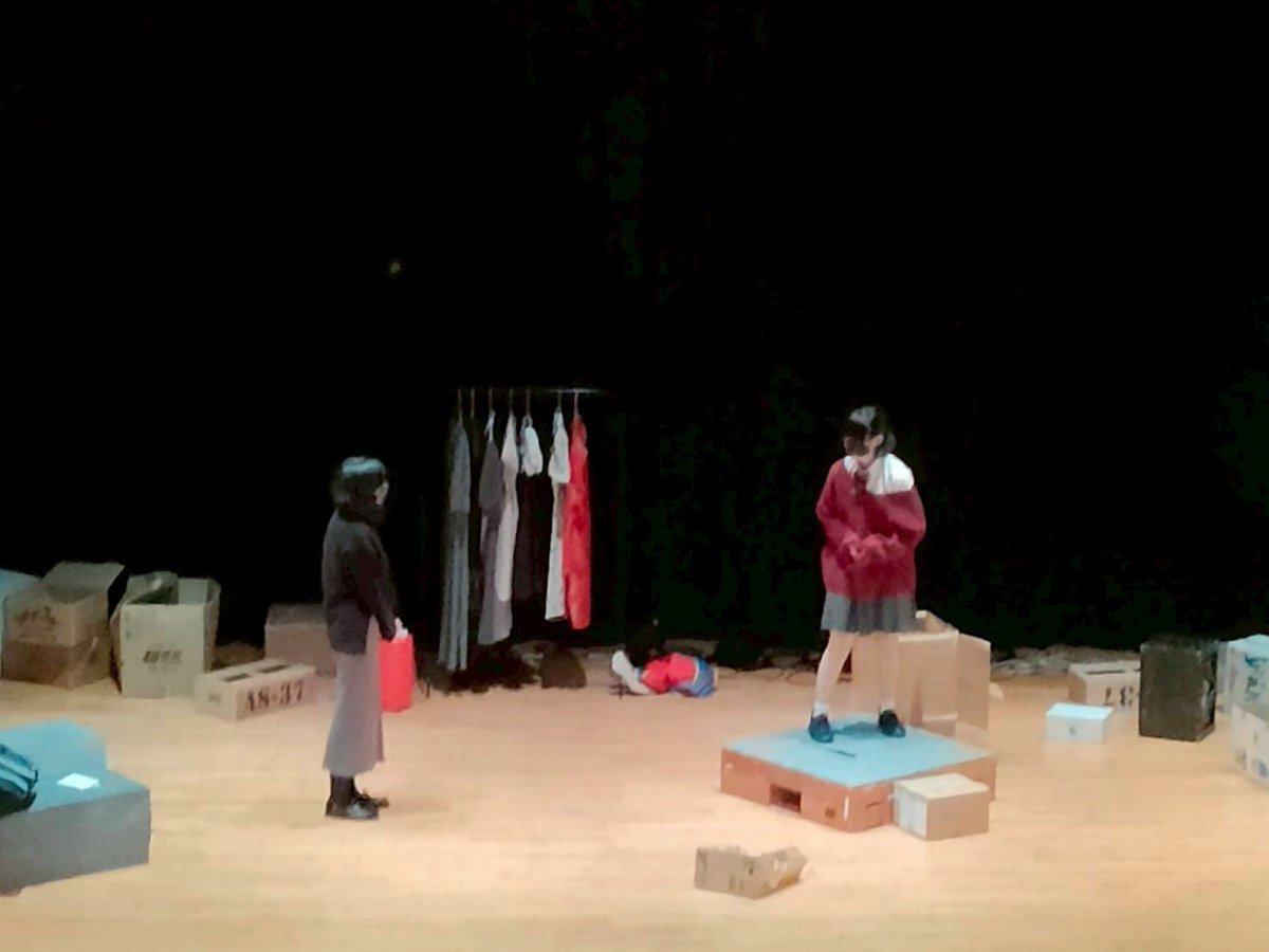 yachiyo_engeki's tweet image. 🎬秋大会結果のお知らせ

・音響賞

・演技賞  妹役  ちうね

をいただきました！協力してくださった先輩方、OB OGの方々、そして見てくださった皆様ありがとうございました。