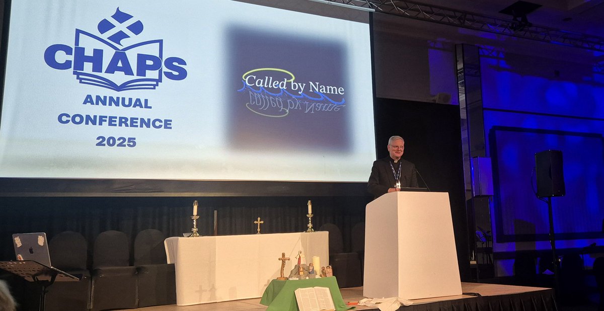 The closing words at the annual CHAPS Conference came from Archbishop Leo. He said we are reminded that our distinct role in Catholic schools is to invite our young people to become friends with Jesus. <a href="/leocushley/">Archbishop Leo Cushley</a>