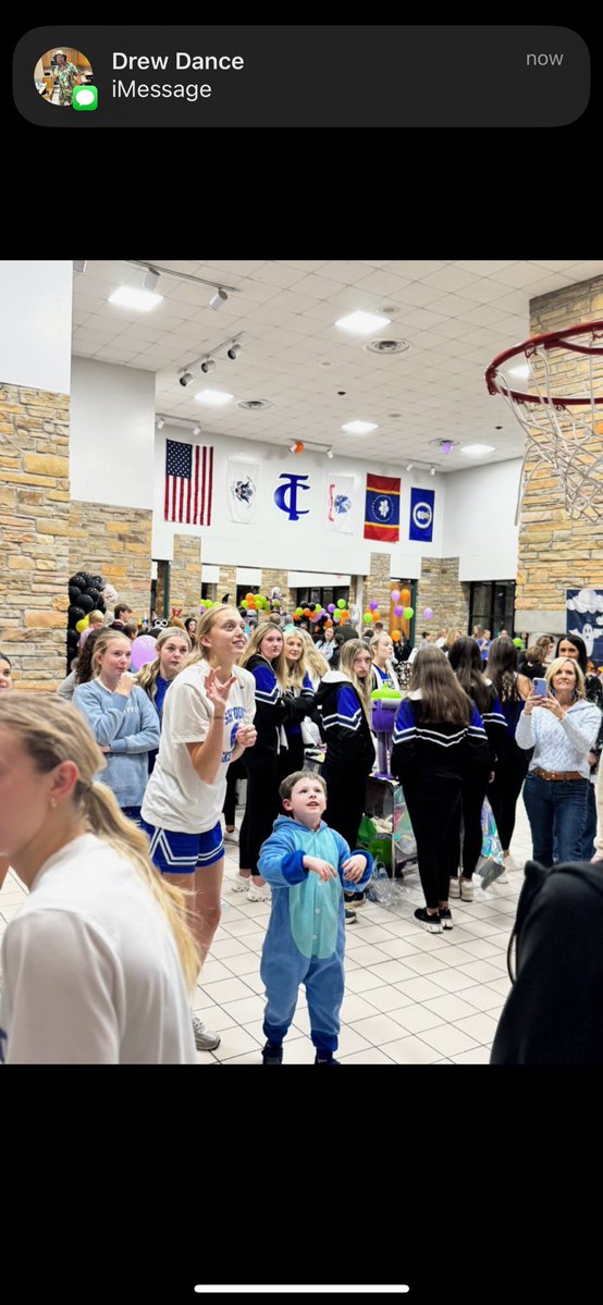 Thanks <a href="/TCLadyBraves/">Tish County Girls Basketball</a> for helping Stitch get the ball in the basket