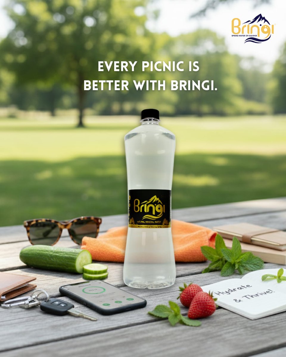 bringiwater's tweet image. Every picnic is better with Bringi. 🌿💧
Pure moments deserve pure hydration.

#StayHydrated #PureRefreshment #OutdoorVibes #HealthyLifestyle #BringiSpringWater