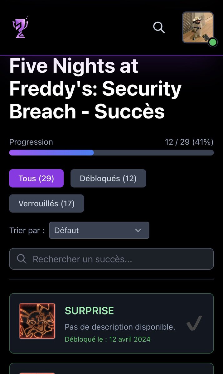 Sucleste's tweet image. J&apos;ai codé TrophyCalc 🚀

J’ai coder un site pour Chasseur de trophée Steam. 

C&apos;est la v1. Je cherche des retours (bugs, UX, idées) avant de coder la v1.1 (système d&apos;XP/classement).

👉 trophycalc.com

J’attend vos retour 
#BuildInPublic #indiedev #SteamAPI #Steam
