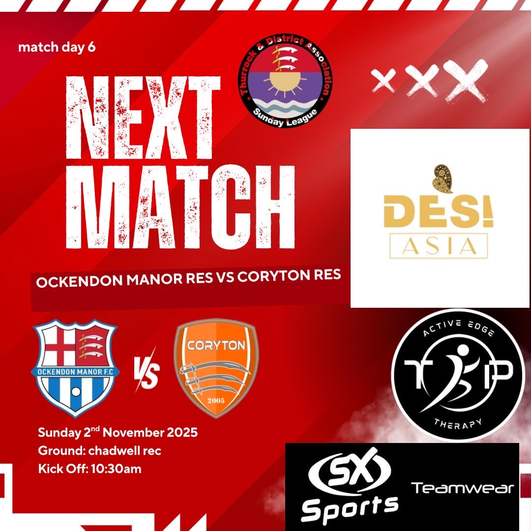 Ockendon Manor Reserves (@ockmanorres) on Twitter photo 