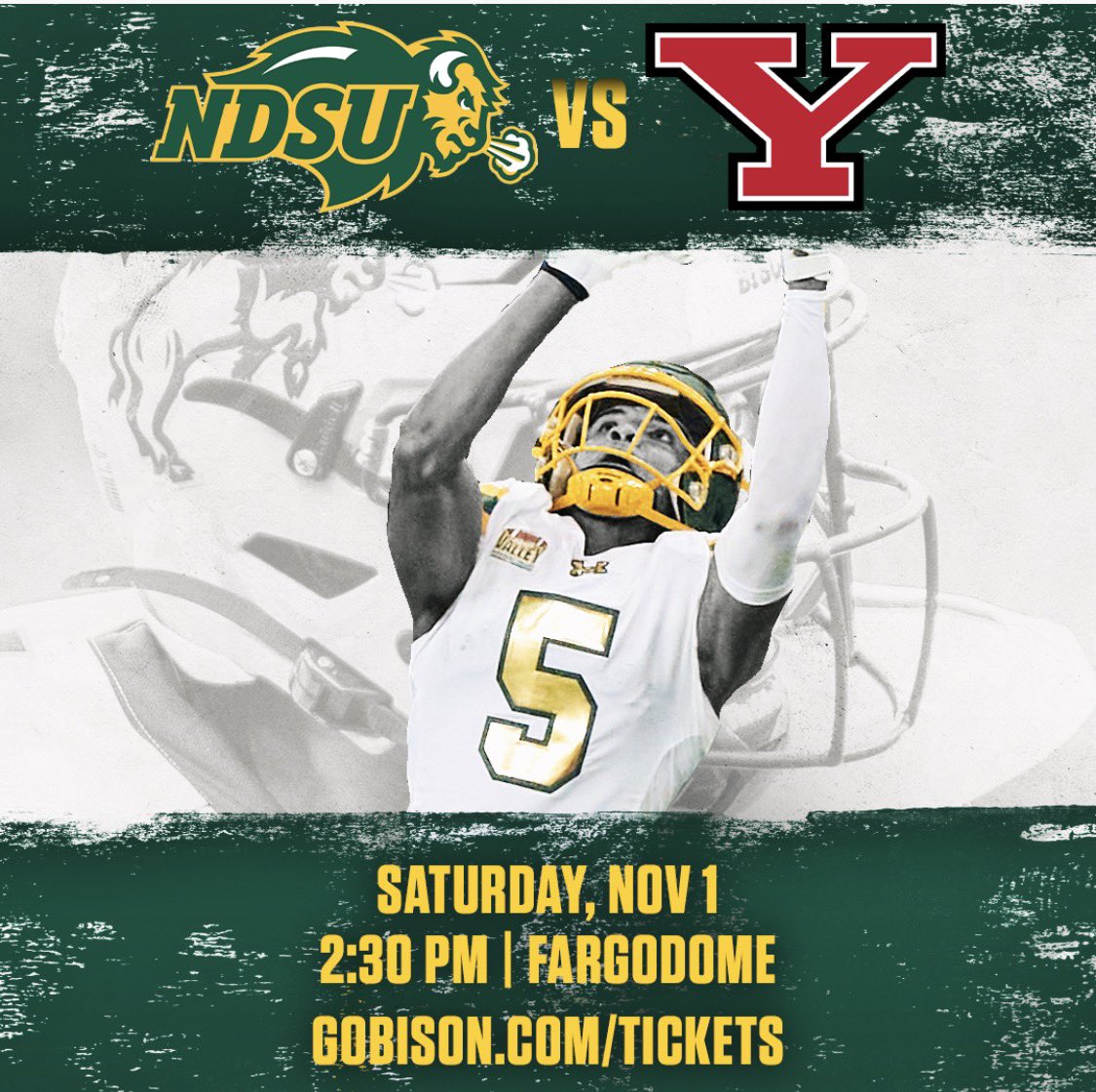 See you tomorrow at 2:30pm. Let's play with 12! Be the difference!
gobison.evenue.net/event/FB25/FB04
