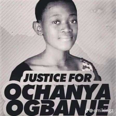 Ayo_Babs3's tweet photo. We will not be silent. Sexual abuse is a NO NO
 #justiceforochanya https://t.co/GgERw5jP3W