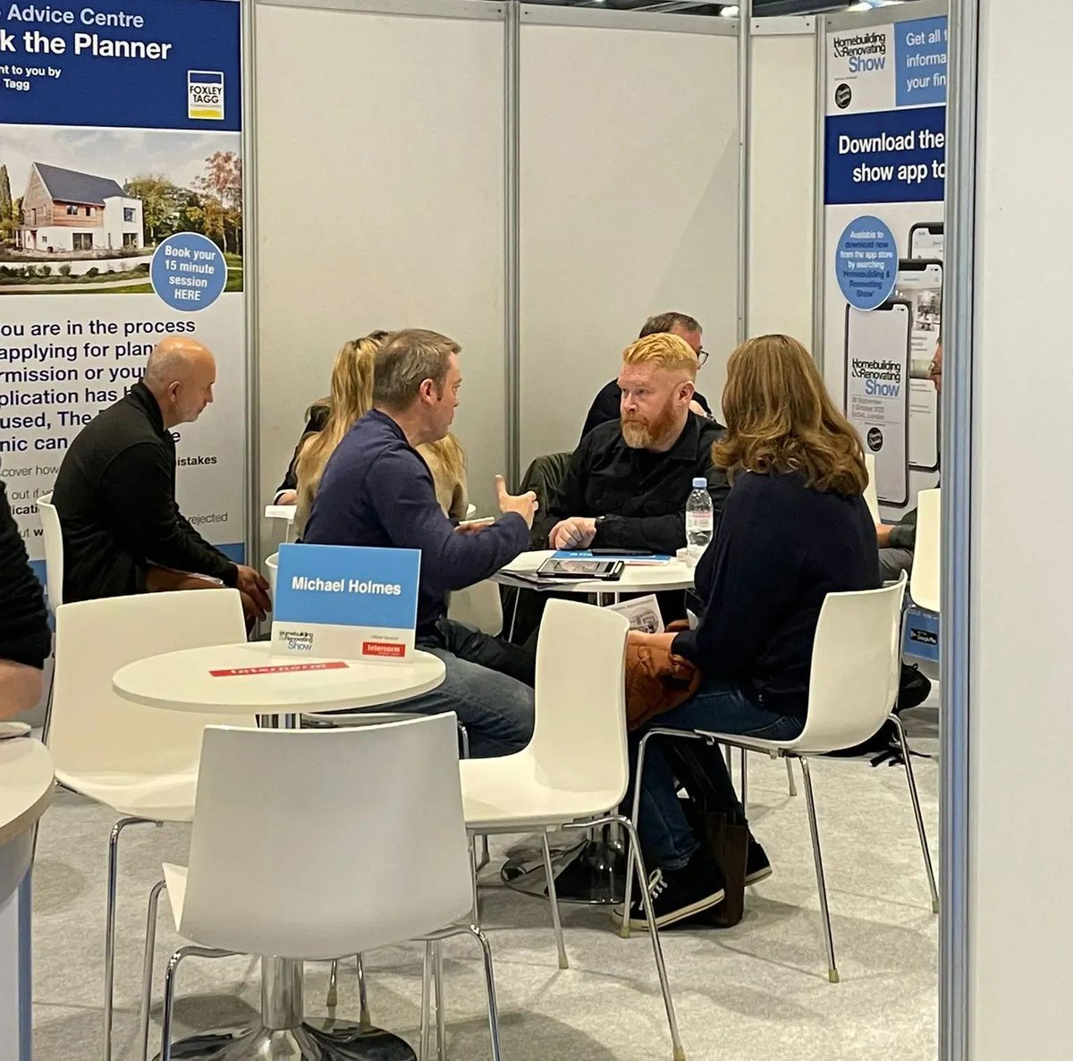 If you're at the Homebuilding &amp; Renovating Show in Harrogate this weekend, come to the Advice Centre! <a href="/allan_corfield/">Allan Corfield</a> is here to answer any questions you may have!

@myhomebuilding #HBRshow25 #SelfBuild