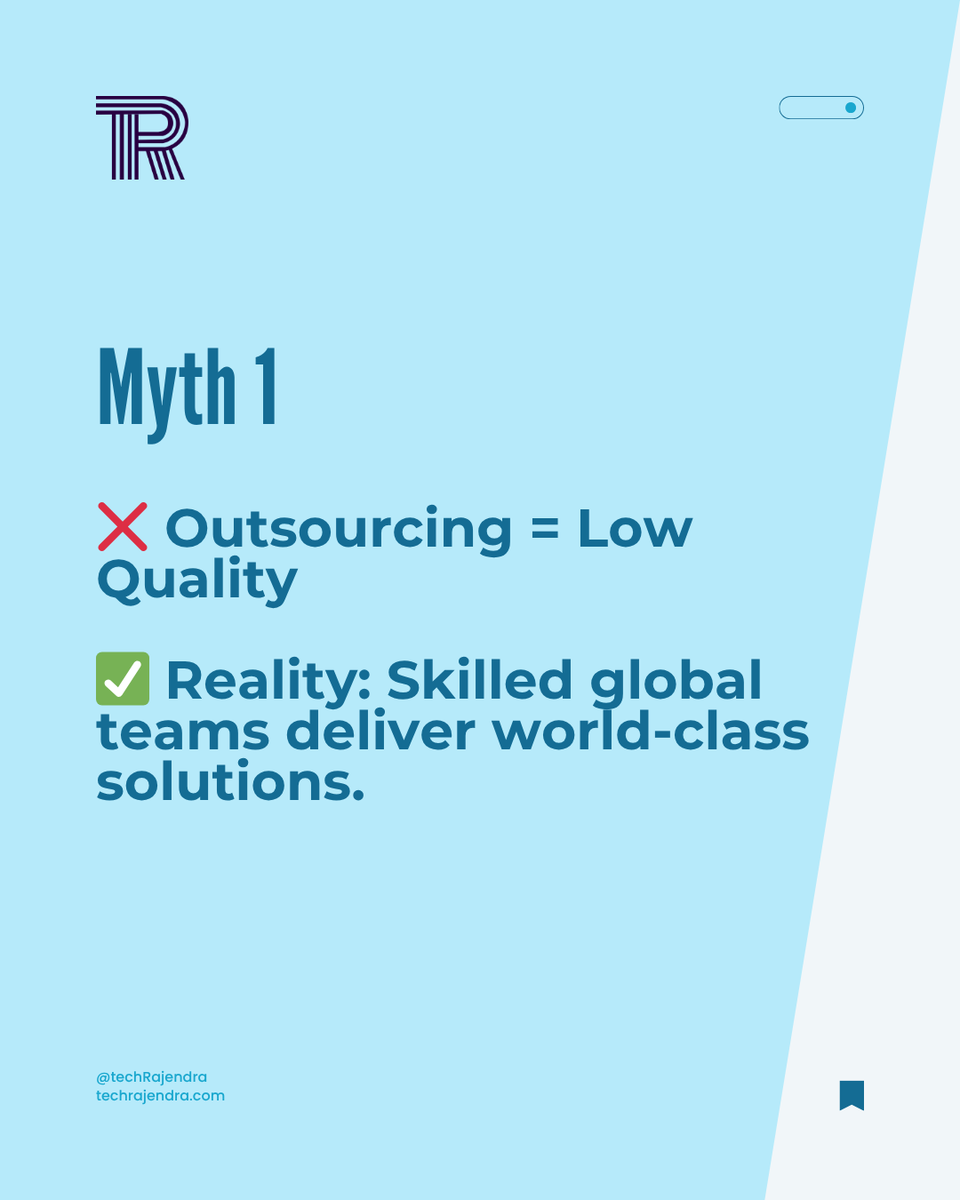 Tech_Rajendra's tweet image. 💡 Top 5 Custom Software Myths — Busted!

Expensive? Slow? Only for big companies? Think again.

Custom software saves costs, scales efficiently &amp;amp; fits YOUR business needs.

#CustomSoftware #MythBusted #TechRajendra #SmartSolutions #BusinessGrowth #DigitalTransformation #Software