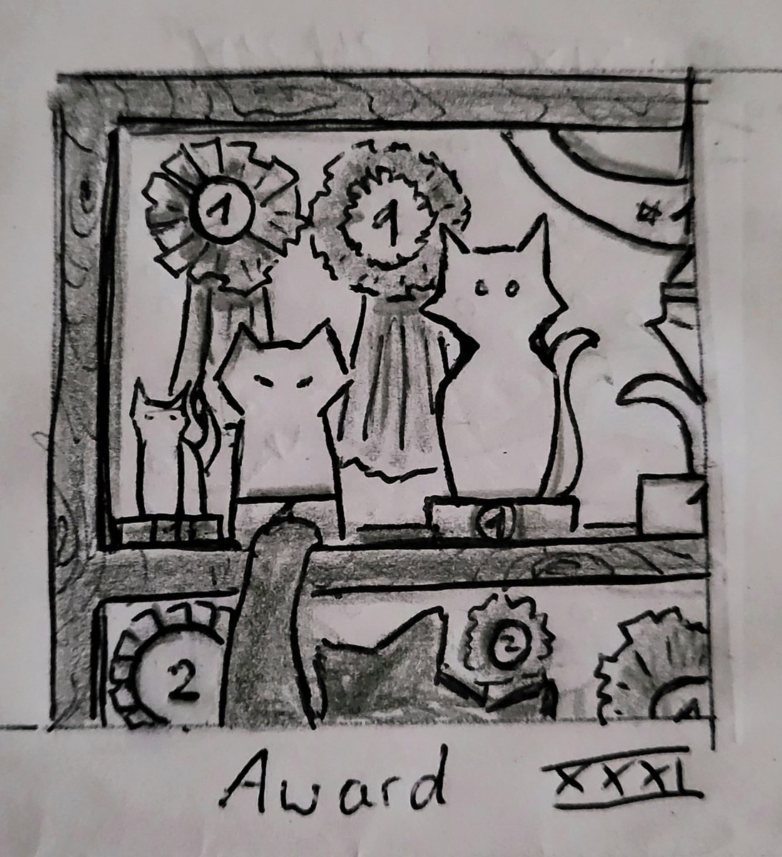 And last but not least #Inktober2025 day 31: Award