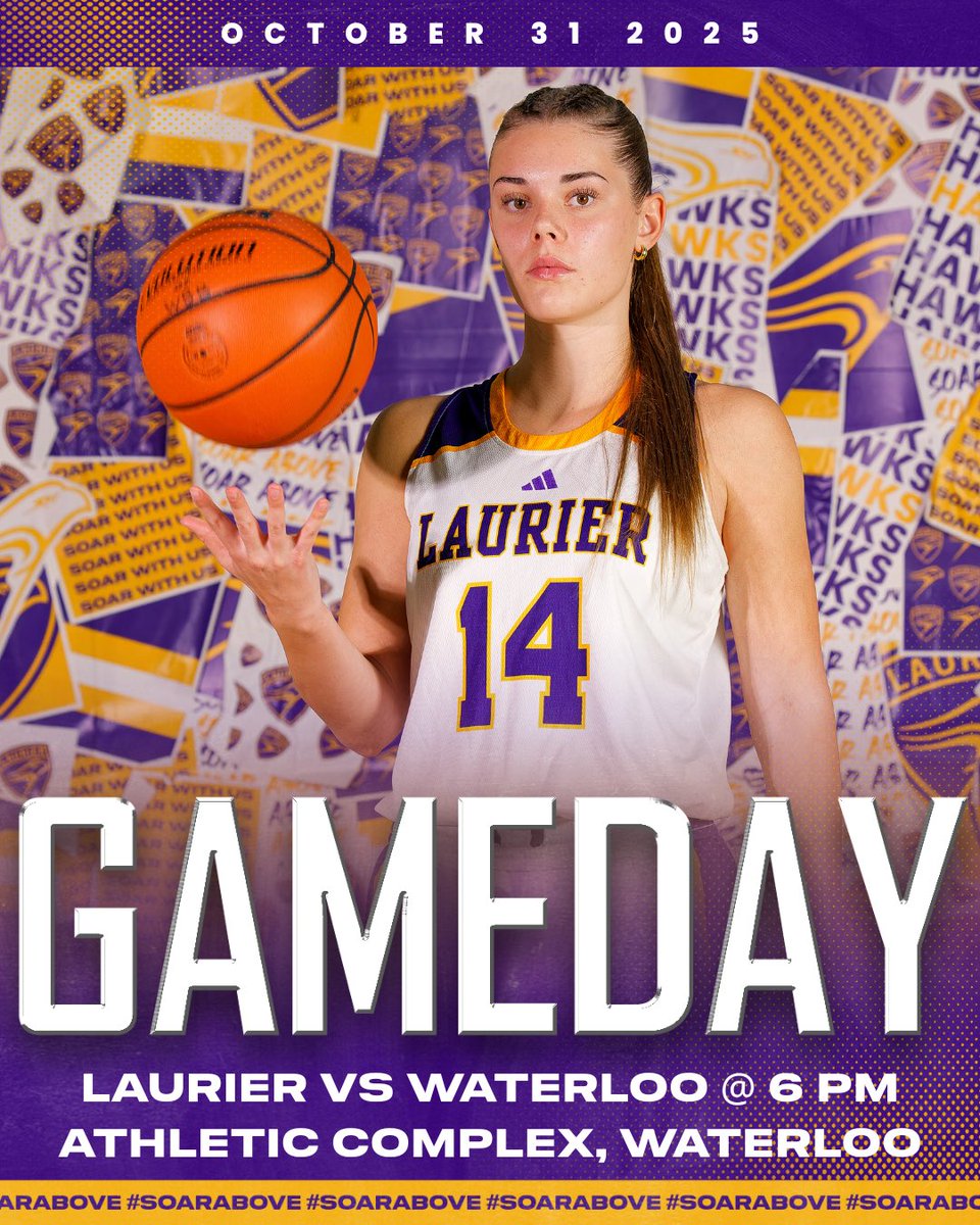‼️HOME OPENER IS HERE‼️

Halloween hoops tip off tonight at 6 PM! 🎃￼ See you at the AC!

⏰ 6:00 pm
📍 Athletic Complex, Waterloo
🆚 Waterloo Warriors
🎟️ laurierathletics.com/tickets
📺 watch live on OUA.tv