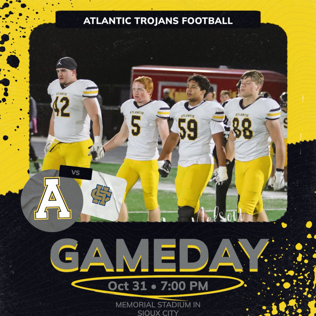ATLTrojanFB's tweet photo. GAMEDAY!! 1st Round of Playoffs https://t.co/tF8kxcqEVc