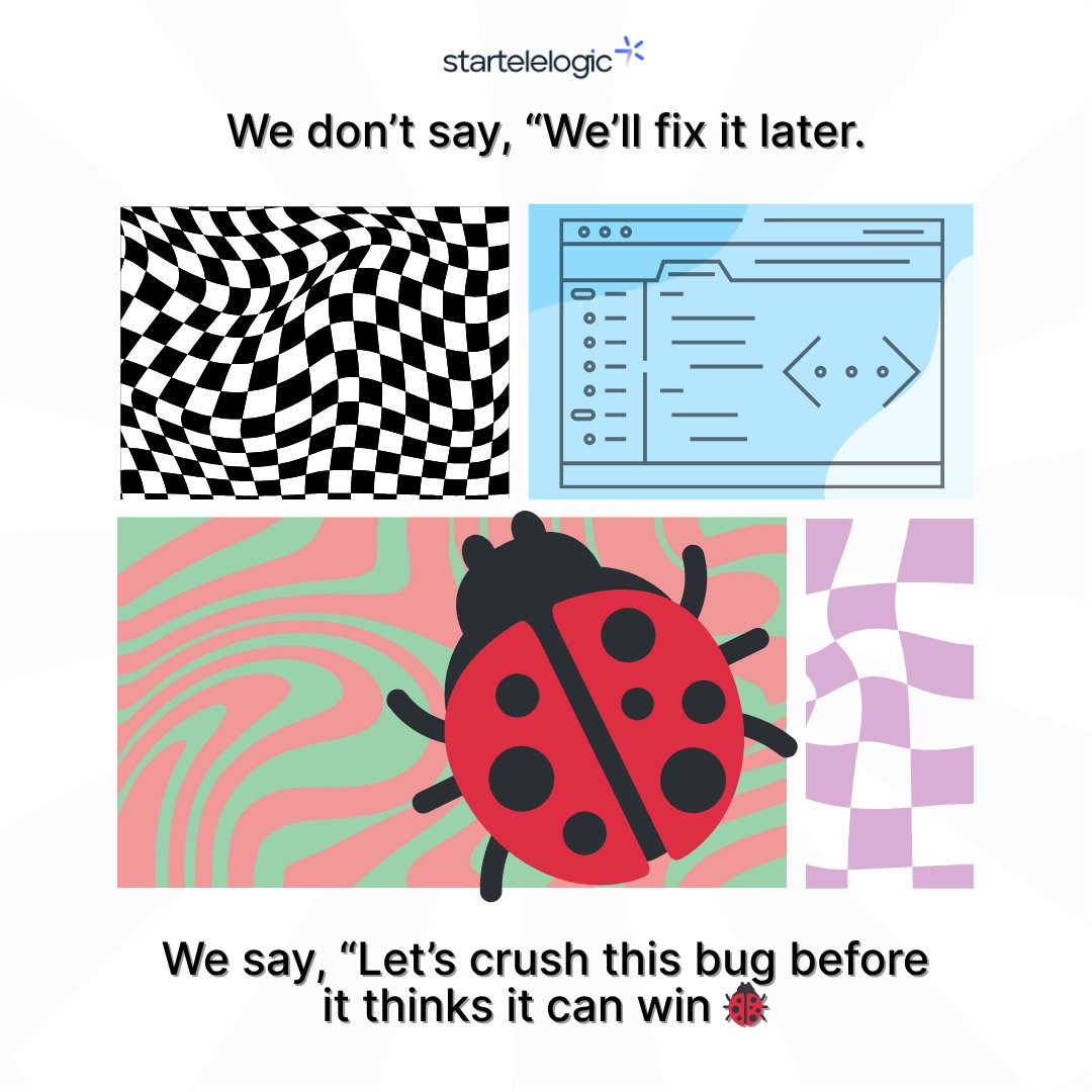 StarTeleLogic's tweet image. At startelelogic, we don’t just show up for work — we show up for each other.  Every project, bug, and quick sync is a chance to learn, create, and grow together.
Because great teams don’t wait for motivation — they build it.

#startelelogic #Teamwork #WorkCulture #KeepBuilding…