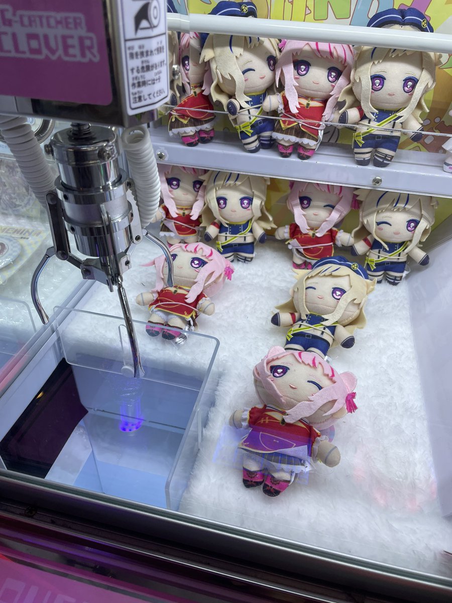 ラウンドワンにはお子様から大人まで気軽に楽しめる10円キャッチャーが