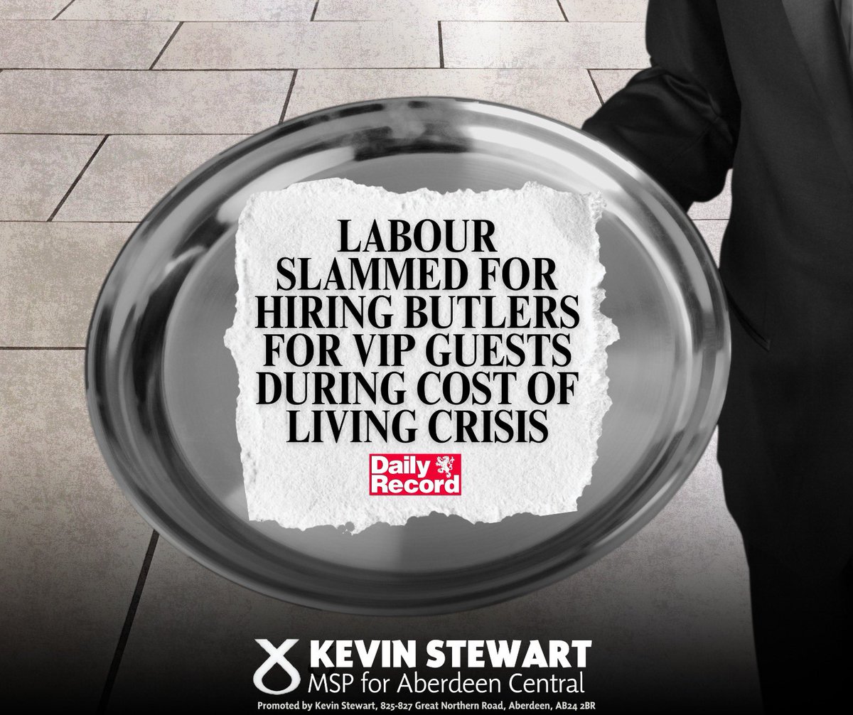 Labour’s hiring of butlers shows they are happy to protect their privilege rather than delivering for working people during a cost of living crisis.

Out of touch Westminster doesn’t work for Scotland, it’s time for independence. 🏴󠁧󠁢󠁳󠁣󠁴󠁿

dailyrecord.co.uk/news/politics/…