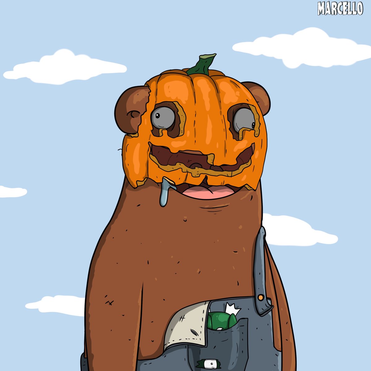 If you want a pumpkin head for Halloween, post your pfp in the comments.😄🤎