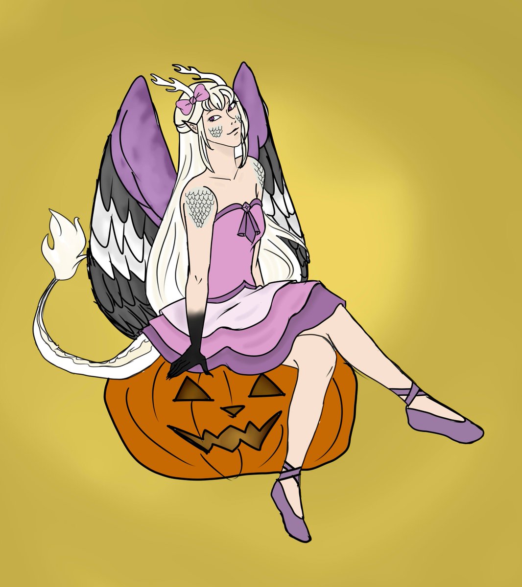 HAPPY HALLOWEEN MY DRAGONS AND DRAKES! 🎃
This year I'm going as a magical girl🌟

🎨ghostkingart (tumblr) / theghostkingart (instagram)