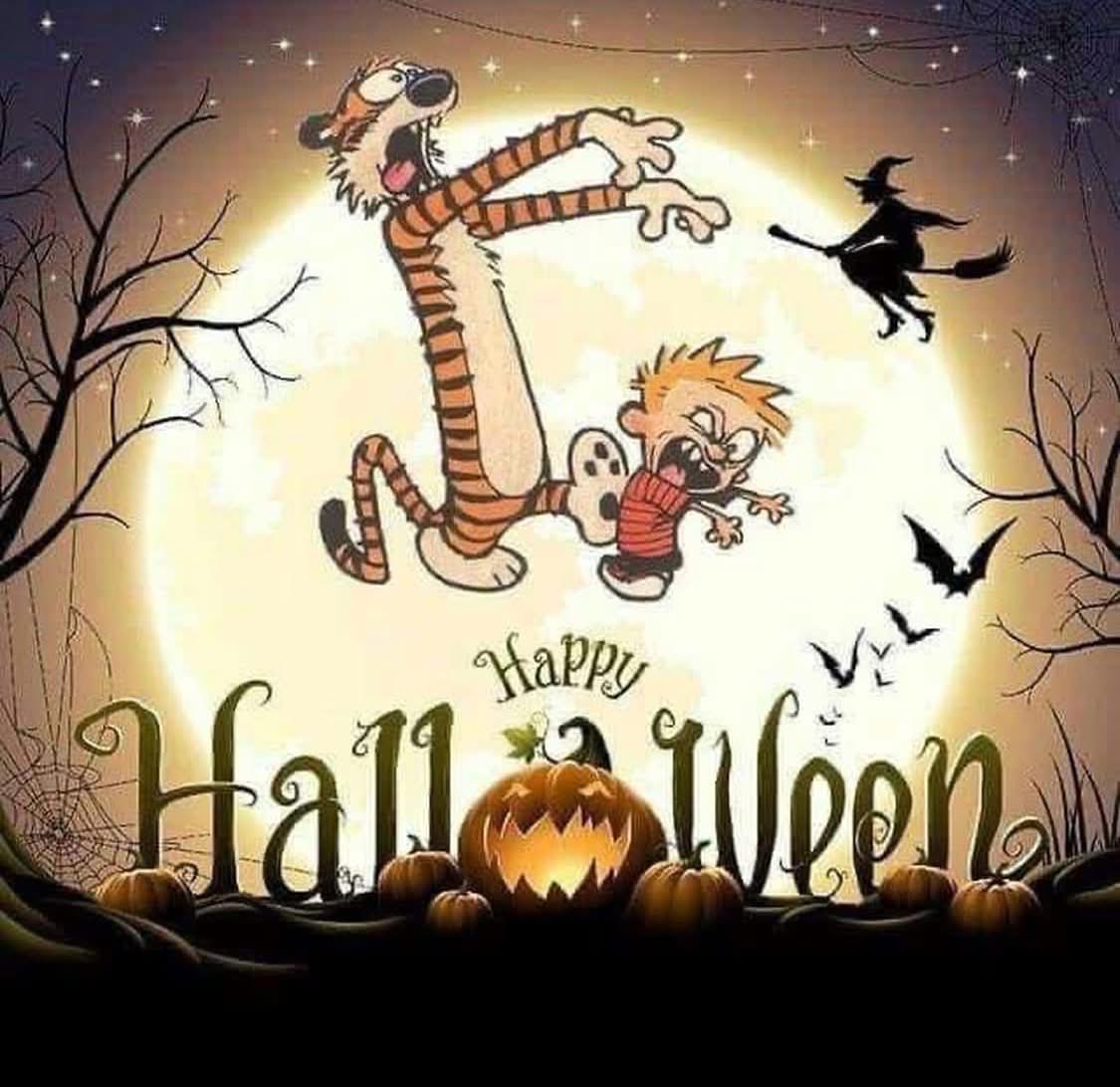 Boo! 
Y’all wrap your adult stuff early this evening and take the little goblins out for a good time. 

Good day, X. 🎃