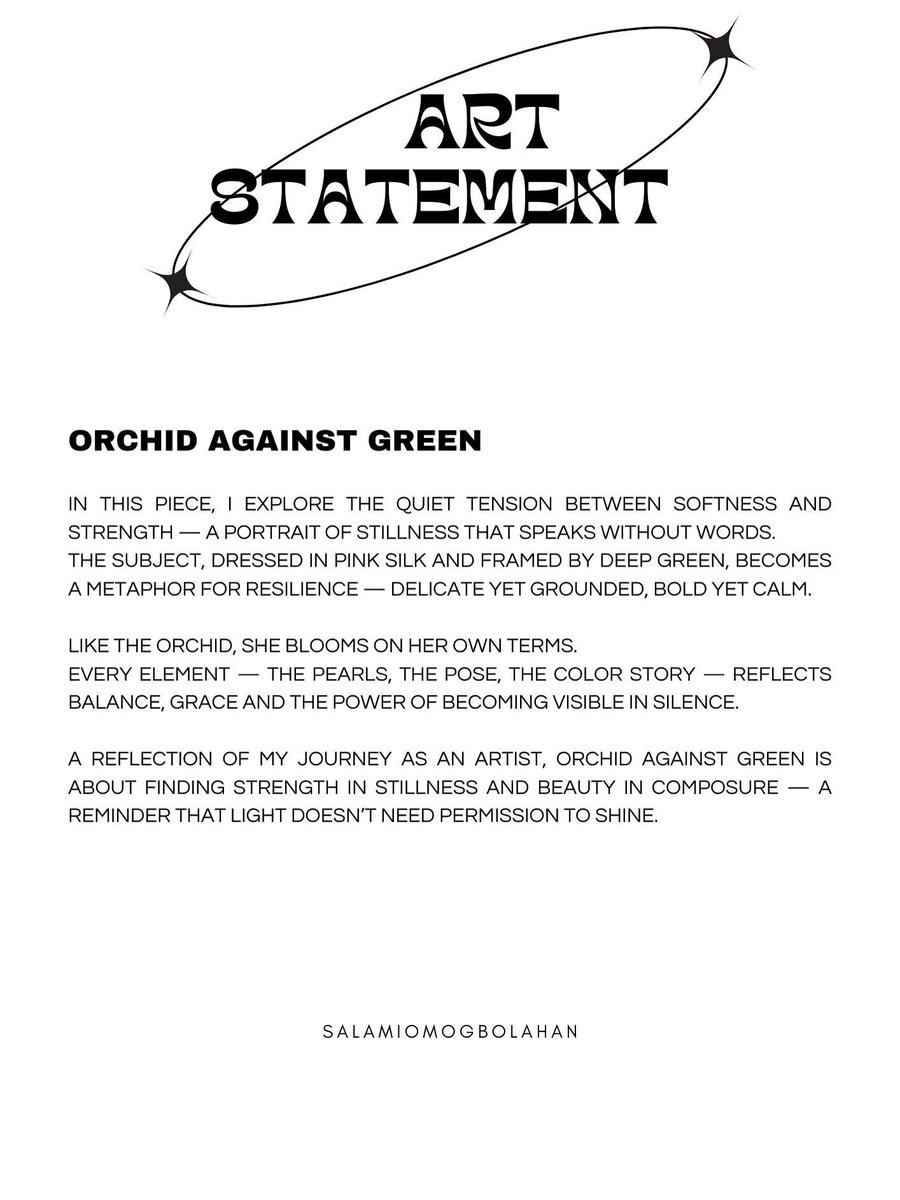 BigSalamii's tweet image. “Orchid Against Green” — now available for sale.
31 X 39 
Print on canvas 

Shoot a DM for more details.

#TheYearofAudacity