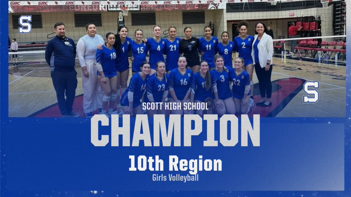 Congratulations to the Girls Volleyball Team for winning the 10th Region Tournament last night.  They will now play at Lexington Catholic on Monday night in the first round of the KHSAA State Tournament.