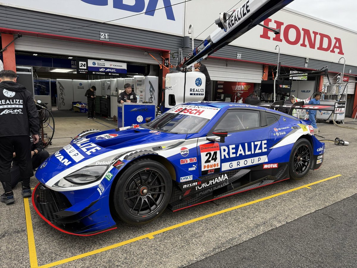 明日からSUPER GT 2025最終戦もてぎです💪🏼 24号車は松田選手のSGT