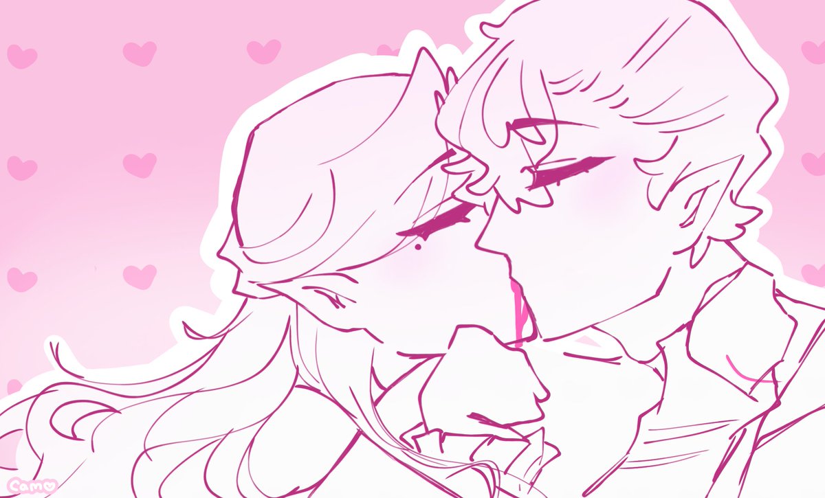 Halloween #夢NssCm 
  VampirexVampire🦇🩸

       "Your lips taste like blood"

Happy #Haluween2025 ! #bllkyume #bllkhalu