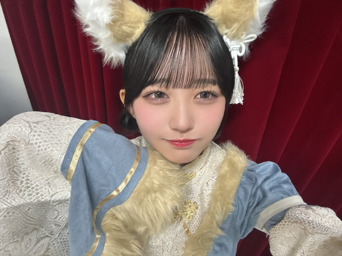 ハロウィン配信ありがとうございました🎃

今年はきつねキョンシーになりました🦊♡
たのしかったです！