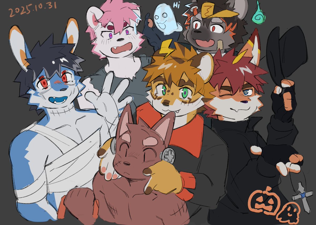 Joeyzliaotang's tweet image. Happy Halloween~🎃🎃🎃🎃🎃