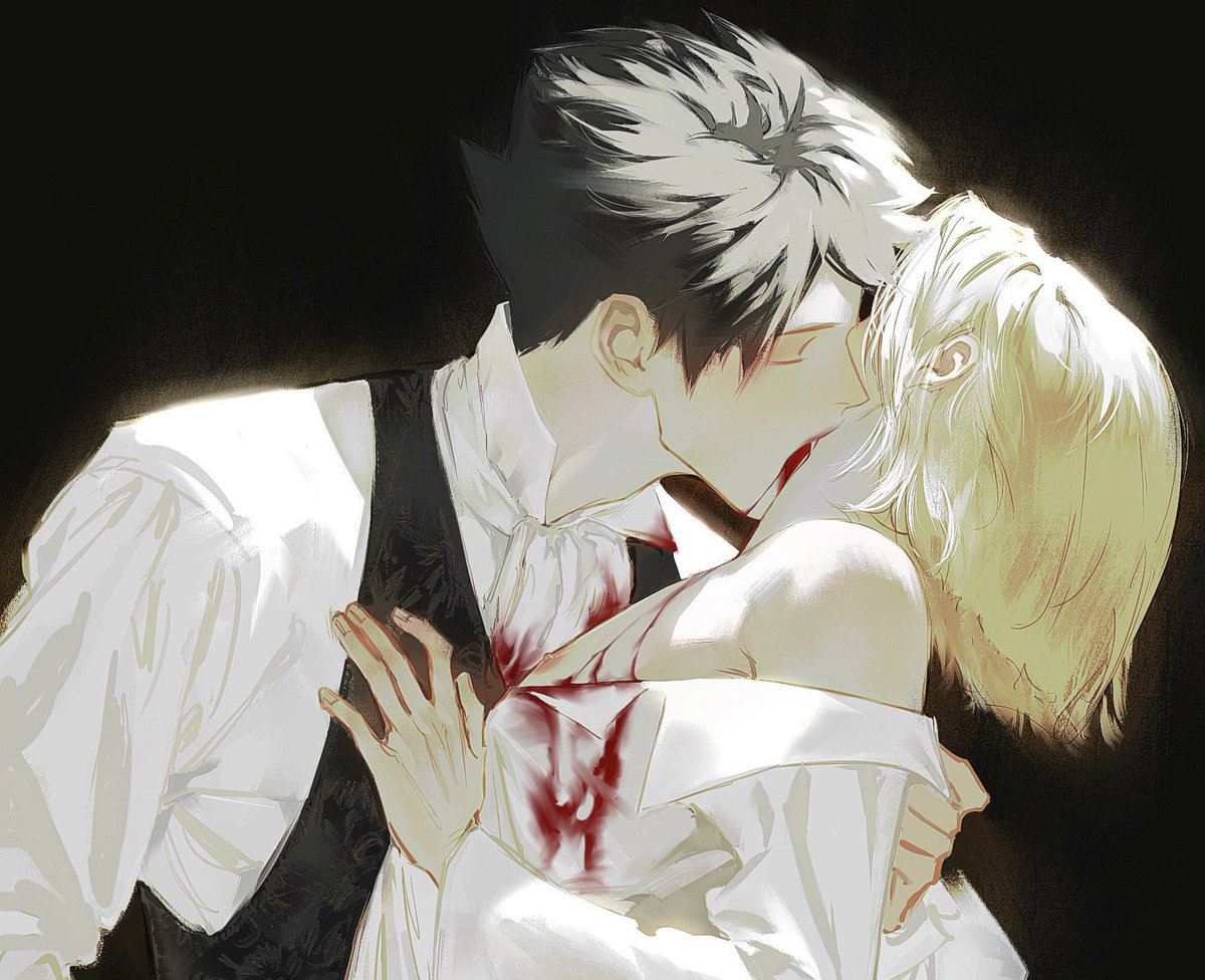 ky_6_9's tweet photo. Happy Halloween #kuroken #haikyuu https://t.co/2UbR98HGKm