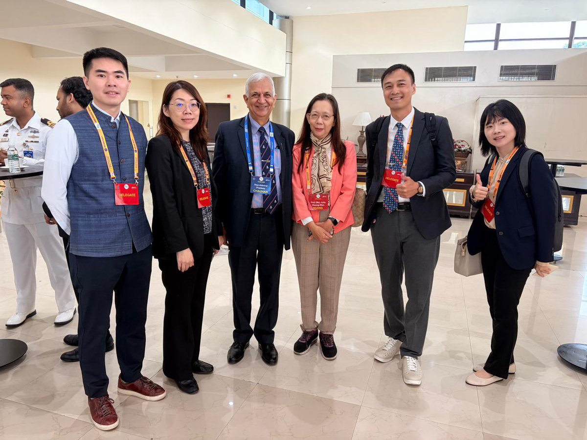 🇹🇼🤝🇮🇳
Deputy Minister Huang Hsiang-Wen of Taiwan’s Ocean Affairs Council visited Mumbai &amp; New Delhi (Oct 27-30), joining #Sagarmanthan: The Great Oceans &amp; the India-Taiwan Dialogue hosted by <a href="/orfonline/">ORF</a>.

In Delhi, she attended #IPRD <a href="/NMFoundation_/">Nikki Mitchell FNDN</a> and held fruitful exchanges on