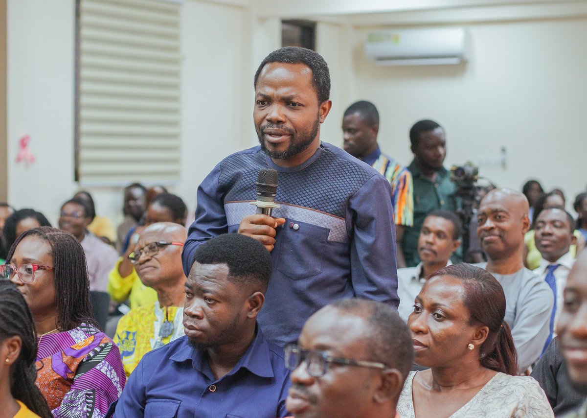 ISSERUG's tweet photo. ISSER has successfully launched the 34th edition of the #SGER. The launch was chaired by Provost of College of Education w/ presentations by Profs. @RdoseiOsei & A. Fenny.
Thanks to all who joined & supported this important national conversation. #SGER2024 #ISSER #GhanaEconomy https://t.co/CJgJOtKkU8
