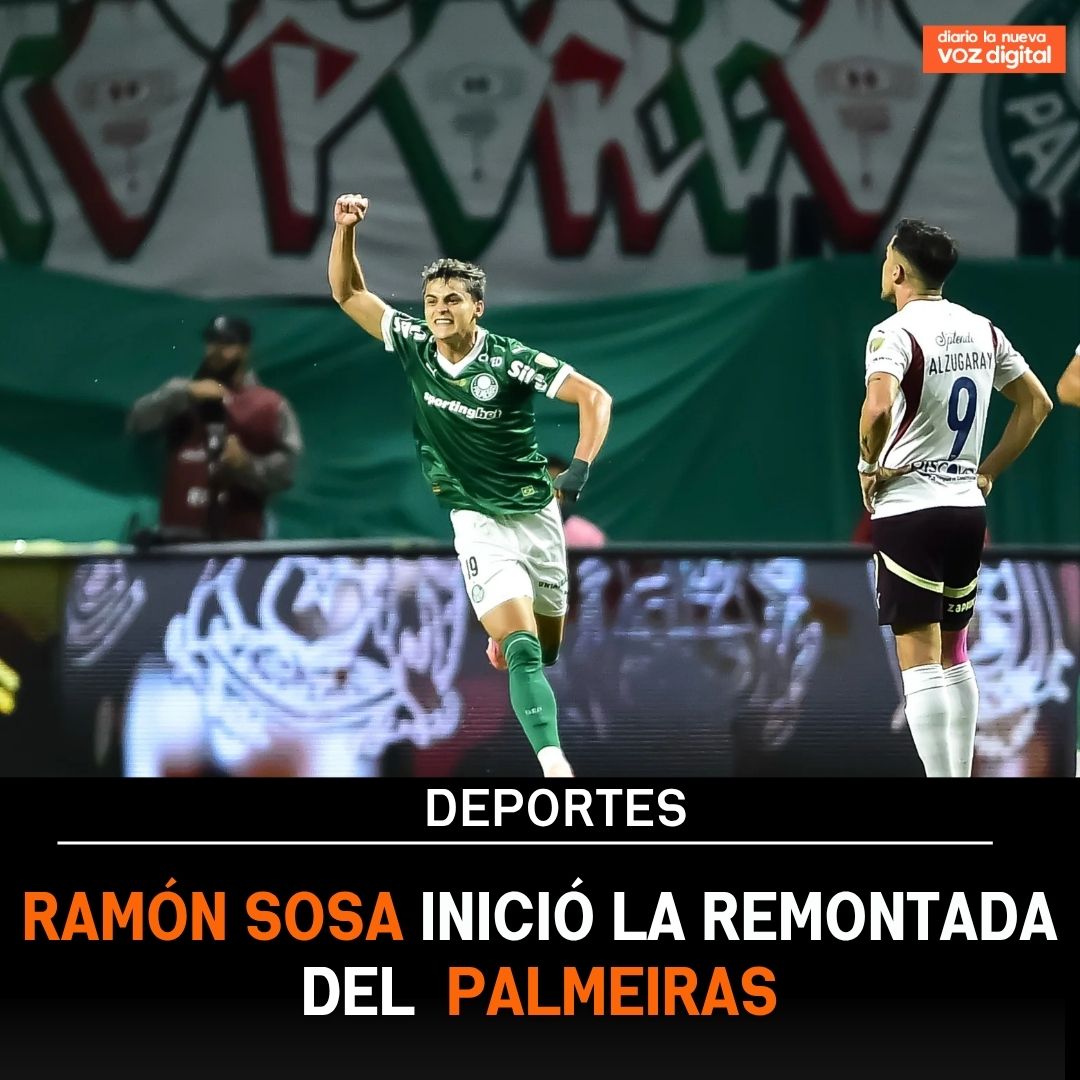 lavozdigital_py's tweet image. ⚽🇵🇾 El paraguayo fue clave en la histórica remontada del Palmeiras, que goleó 4-0 a Liga de Quito y avanzó a la final de la Copa Libertadores. Sosa abrió el camino con un cabezazo decisivo en una noche mágica para el Verdão
🔗 Más en la web: lanuevavozdigital.com/?p=31205