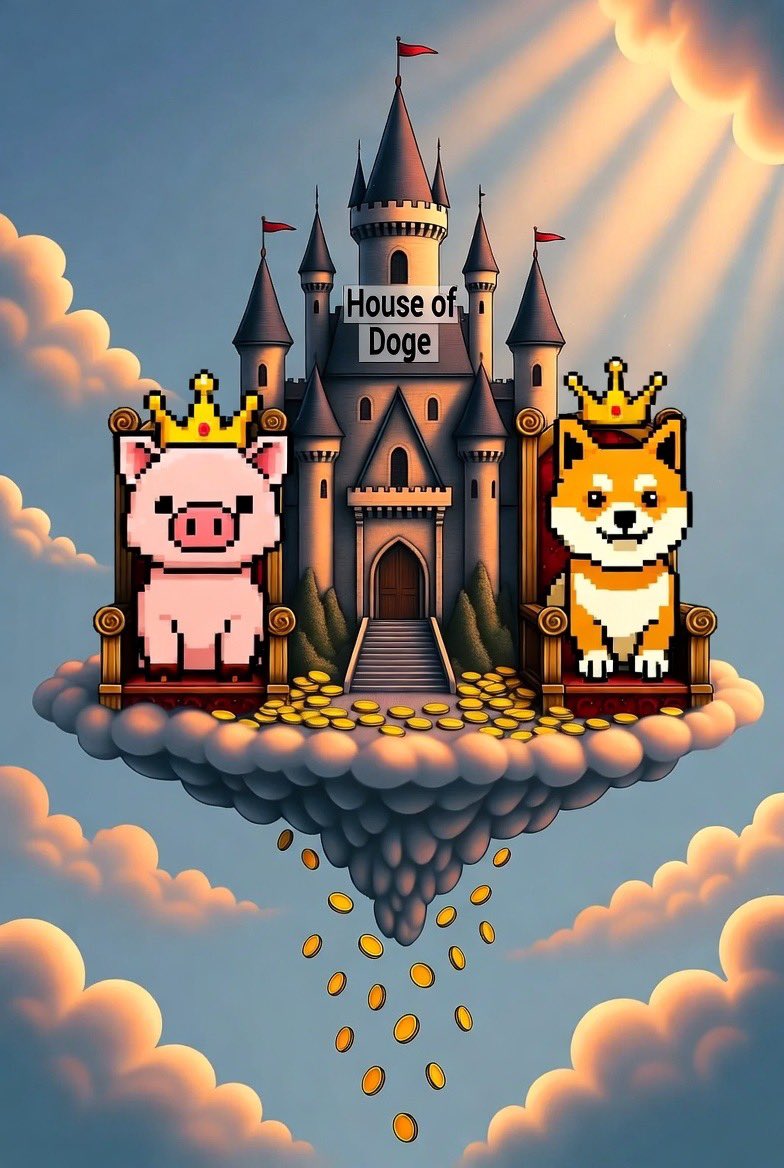 betachain837131's tweet photo. They got dogs barking, cats glowing, apes flexing…

Meanwhile the pig quietly building generational wealth 🐷💼✨
No hype. No noise. Just oink & execute.

Crypto trenches lesson:
🐶 Barkers get attention
🐱 Meowers get cute likes
🐷 Pigs eat.

OINK. 📈🚀

#Crypto #MemeSeason #HouseOfDoge
@thepig_coin