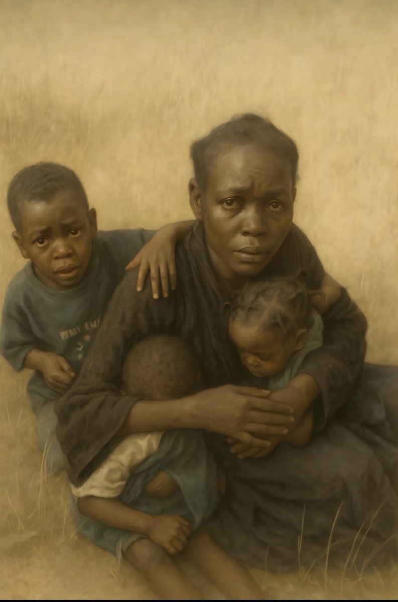 À l’heure actuelle on ne sait pas si cette maman est morte avec ses enfants mais n’oubliez pas que le plan est de remplacer les noirs dans les pays à cause de leurs richesses. 

Soudan 🇸🇩 Congo 🇨🇩