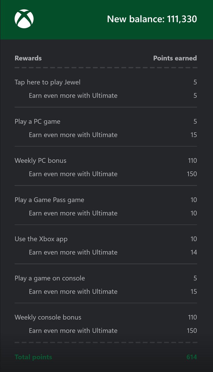 Microsoft Rewards On Fridays💚

614 points so far, not counting today's searches.

Saving points for:

🟩 GTA6
🟩 Onimusha: Way of the Sword
🟩 Resident Evil Requiem (9)