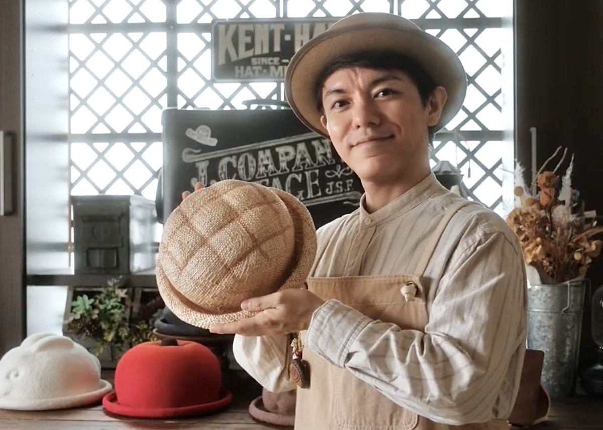 新品未使用　KENT BREAD HAT 麦わらチェリーパイハット 受注生産】チェリーパイハット | KENT BREAD HAT