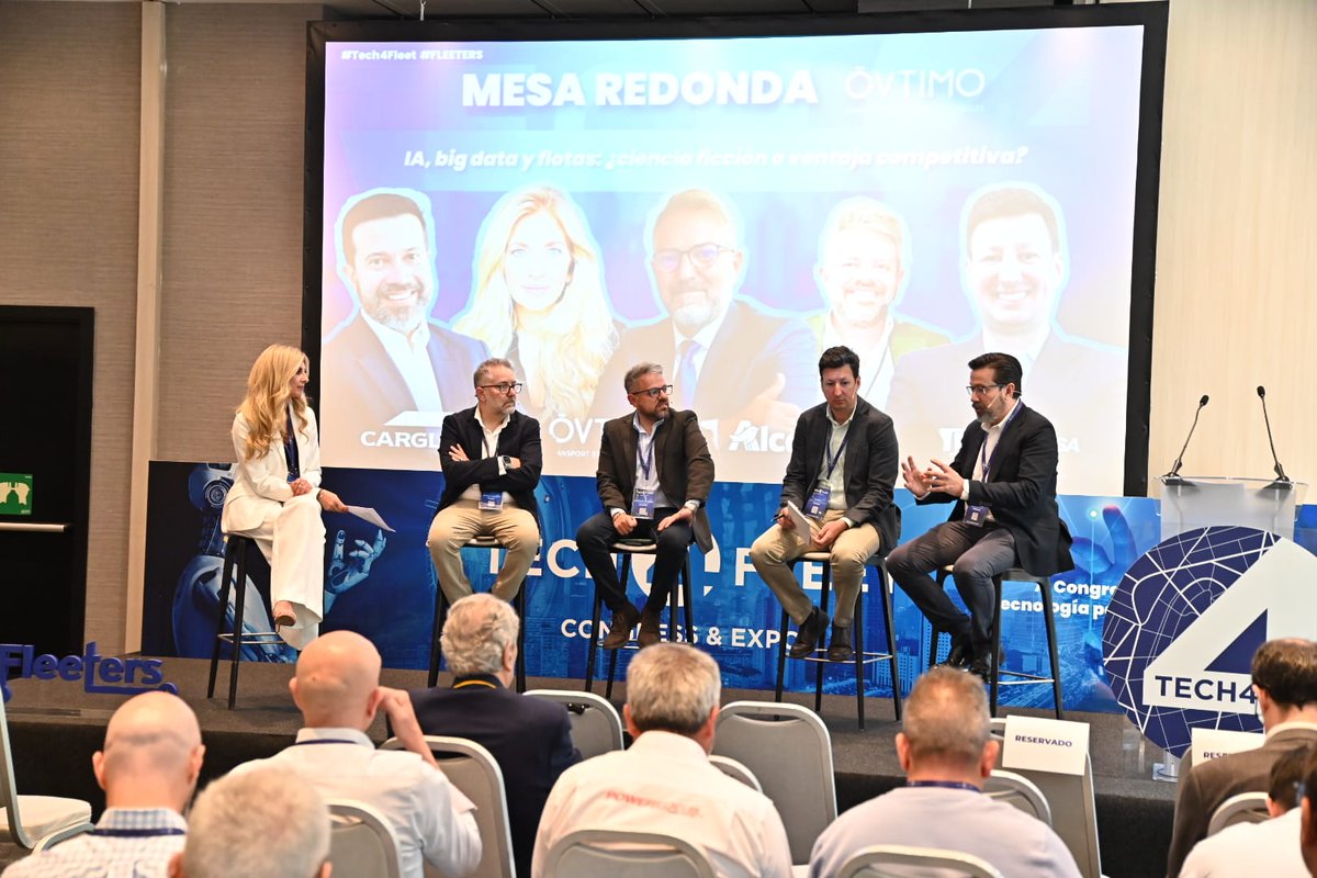 tech4fleet's tweet image. TECH4FLEET 2026 ya está en marcha.
La 8ª ed. Congreso Internacional de Tecnología para Gestión de Flotas llega el 17 junio 2026 a Madrid.

Un punto de encuentro entre #innovación, #movilidad y #gestión, donde cada año +empresas comparten conocimiento, casos reales y soluciones💪