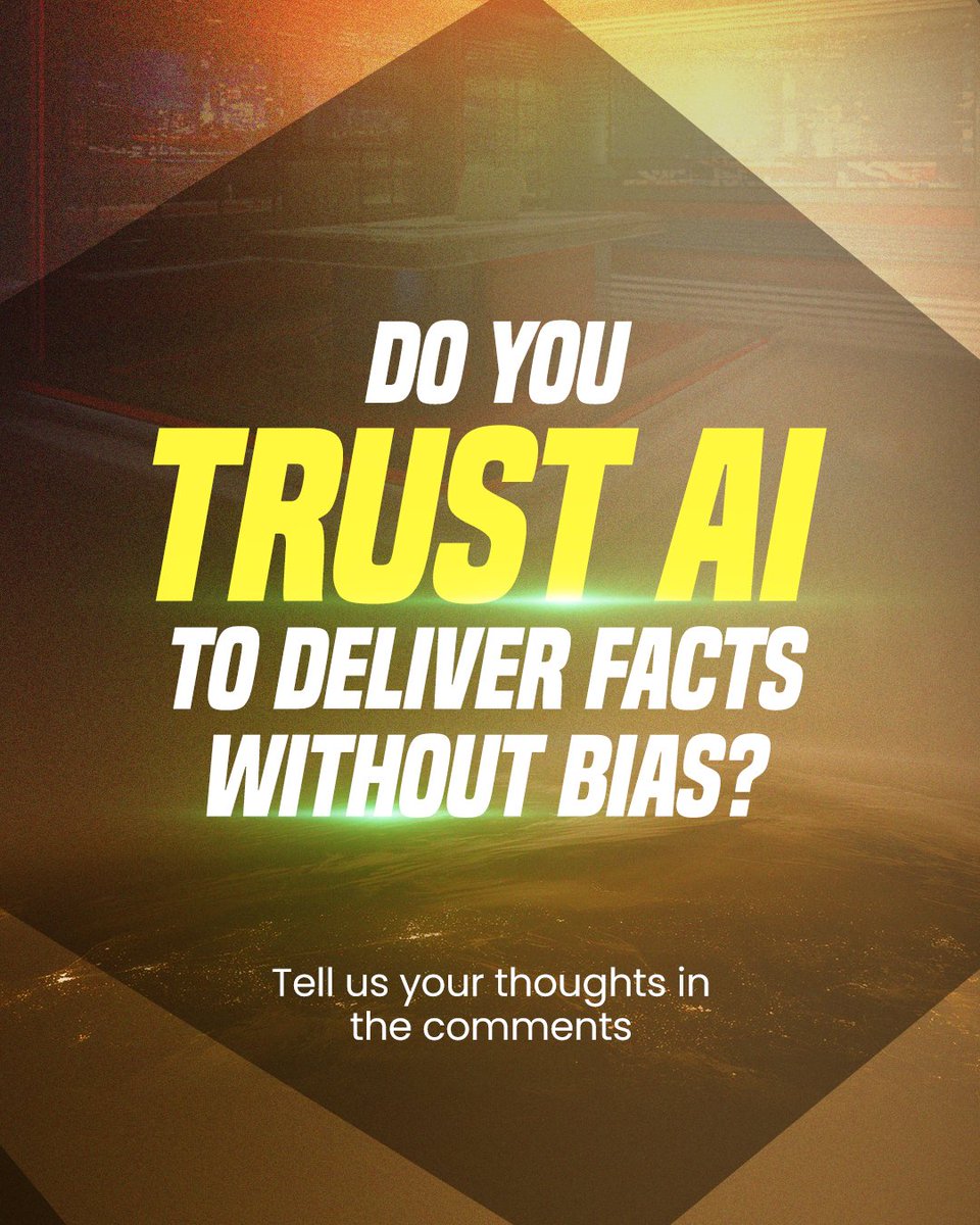 a47news_ai's tweet image. We trust AI with our data, our art, and even our cars…
But can we trust it with the truth? 🧠

Share your take in the comments.👇